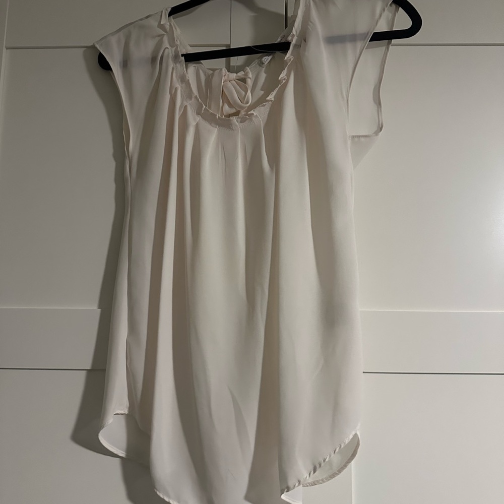 LC Lauren Conrad White Blouse